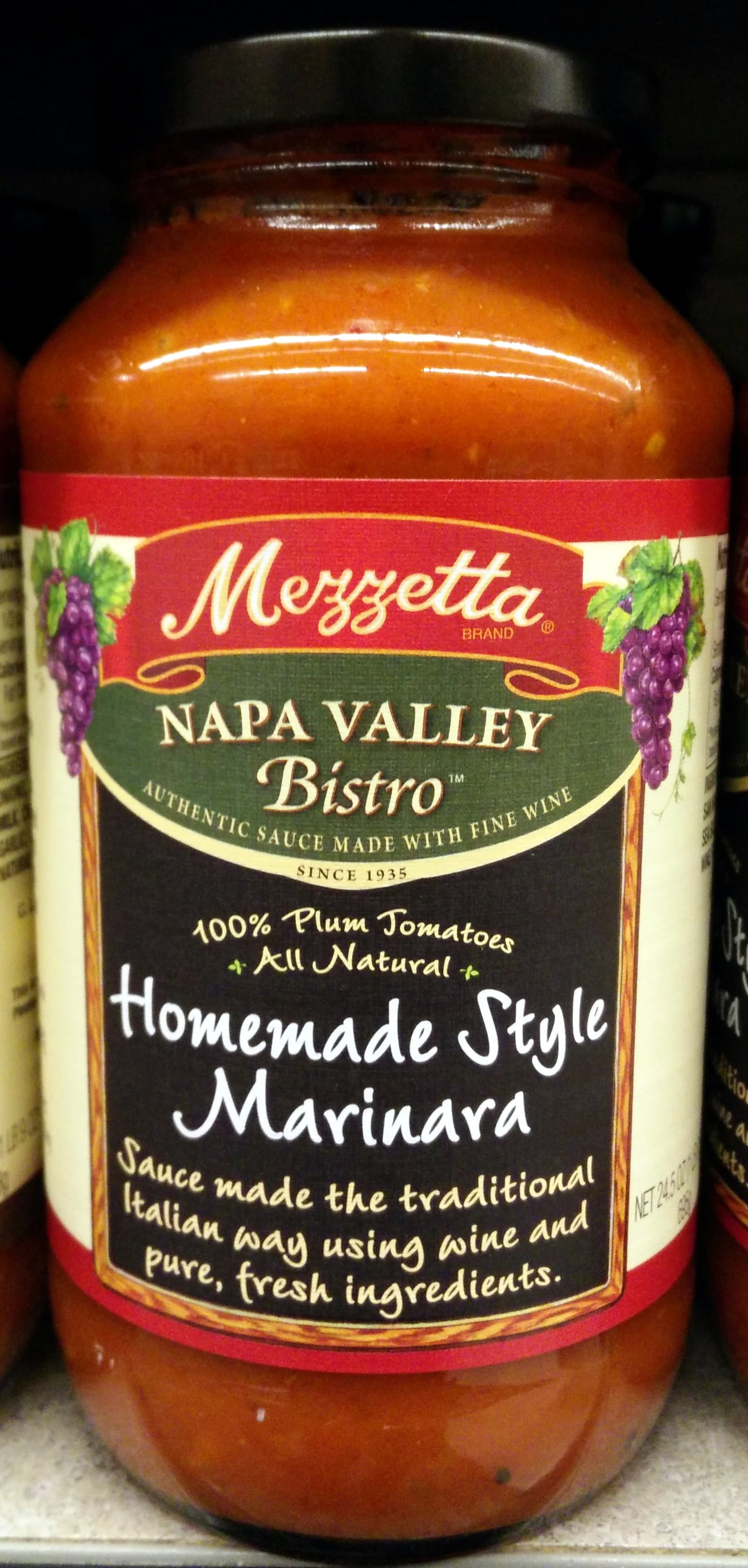 Mezzetta Marinara packshot