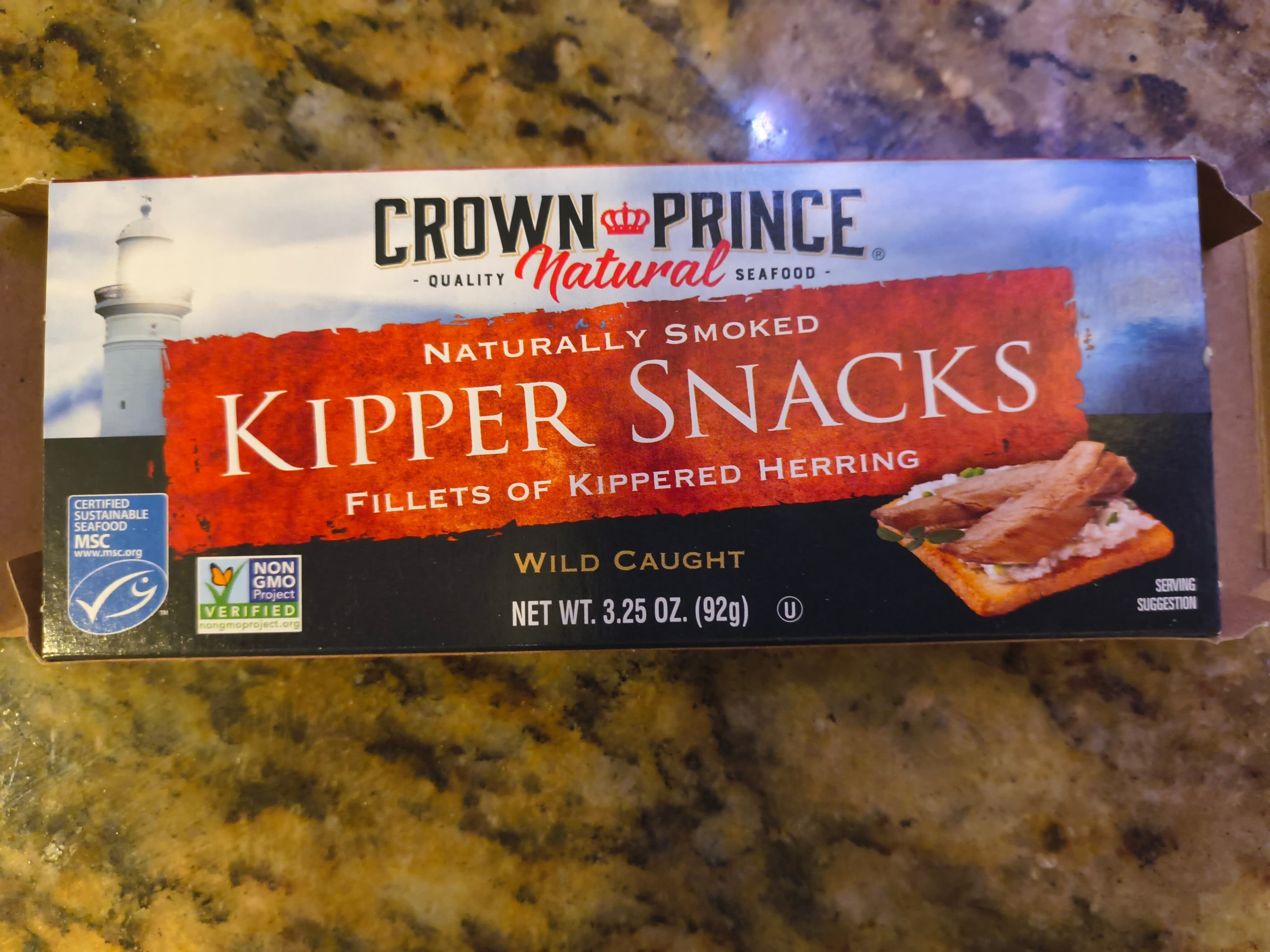 Crown Prince Kipper Snacks packshot