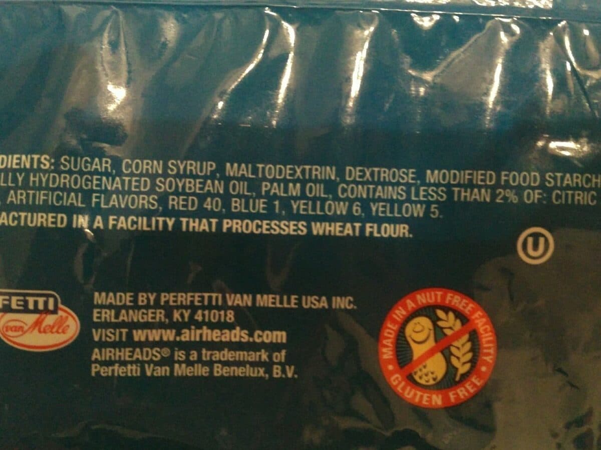 Airheads Assorted Mini Bars Candy packshot