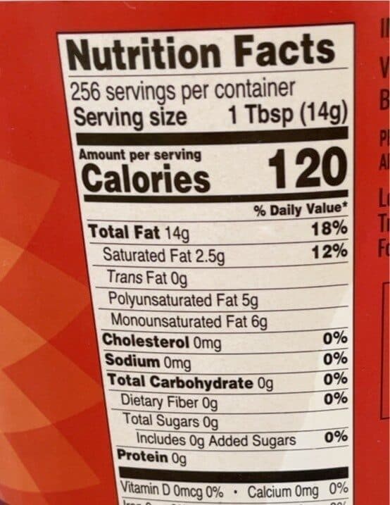 Louana Pure peanut oil packshot