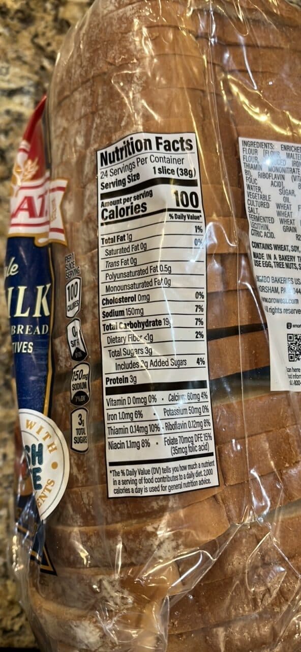Oroweat Country Style Buttermilk Bread packshot
