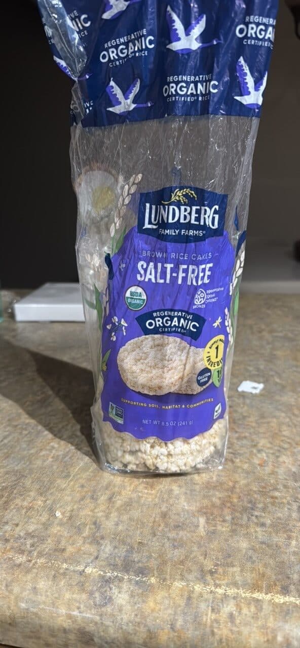 Lundberg Family Farms Brown Rice Cakes Salt-Free packshot