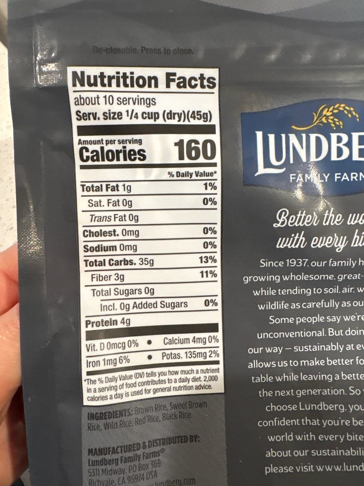 Lundberg Family Farms Wild Blend Gourmet Rice packshot