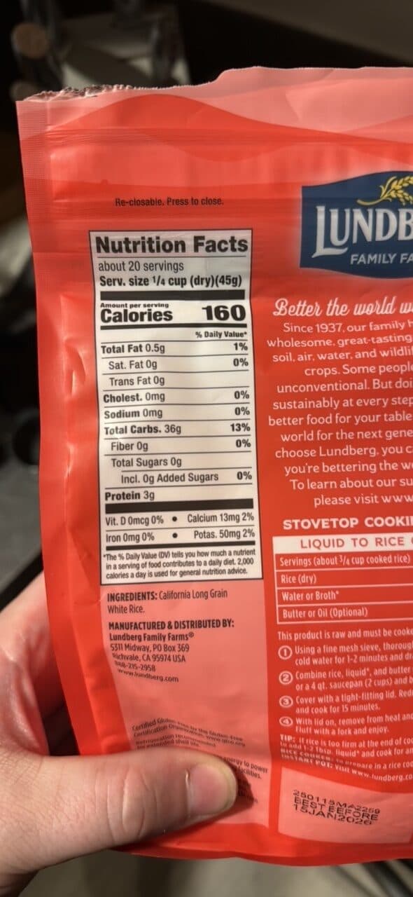 Lundberg Family Farms California White Basmati Gourmet Rice packshot