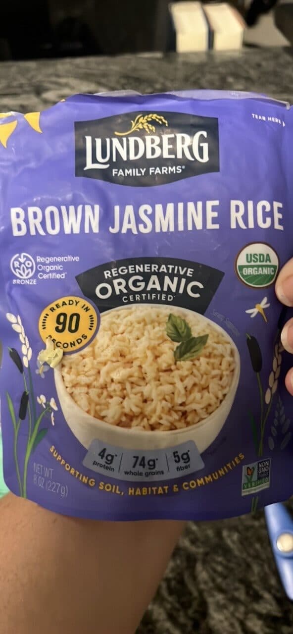 Lundberg Family Farms Brown Jasmine Rice packshot