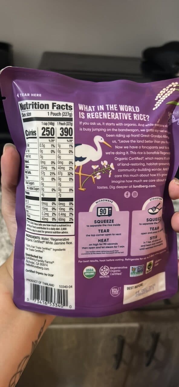 Lundberg Family Farms Jasmine Rice packshot