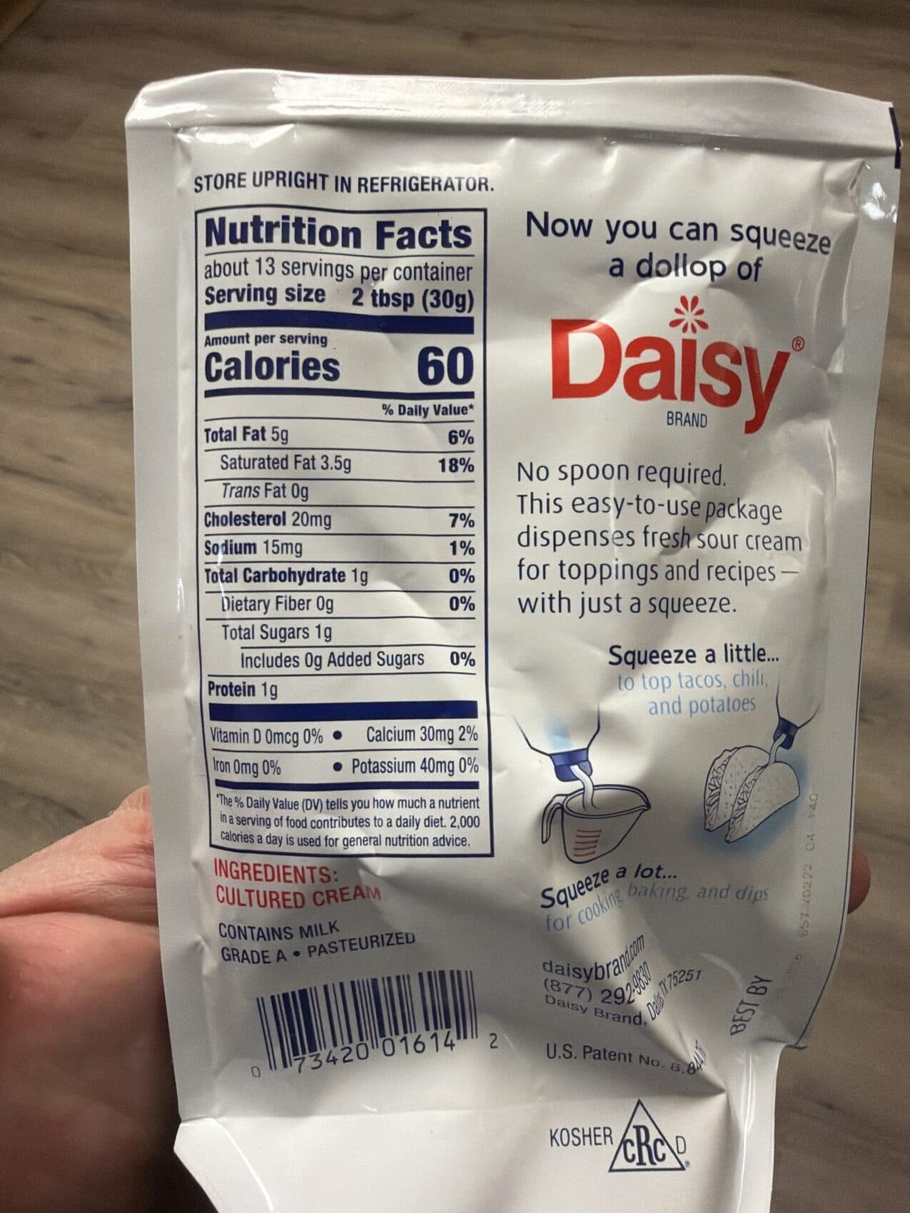 Daisy Sour Cream packshot