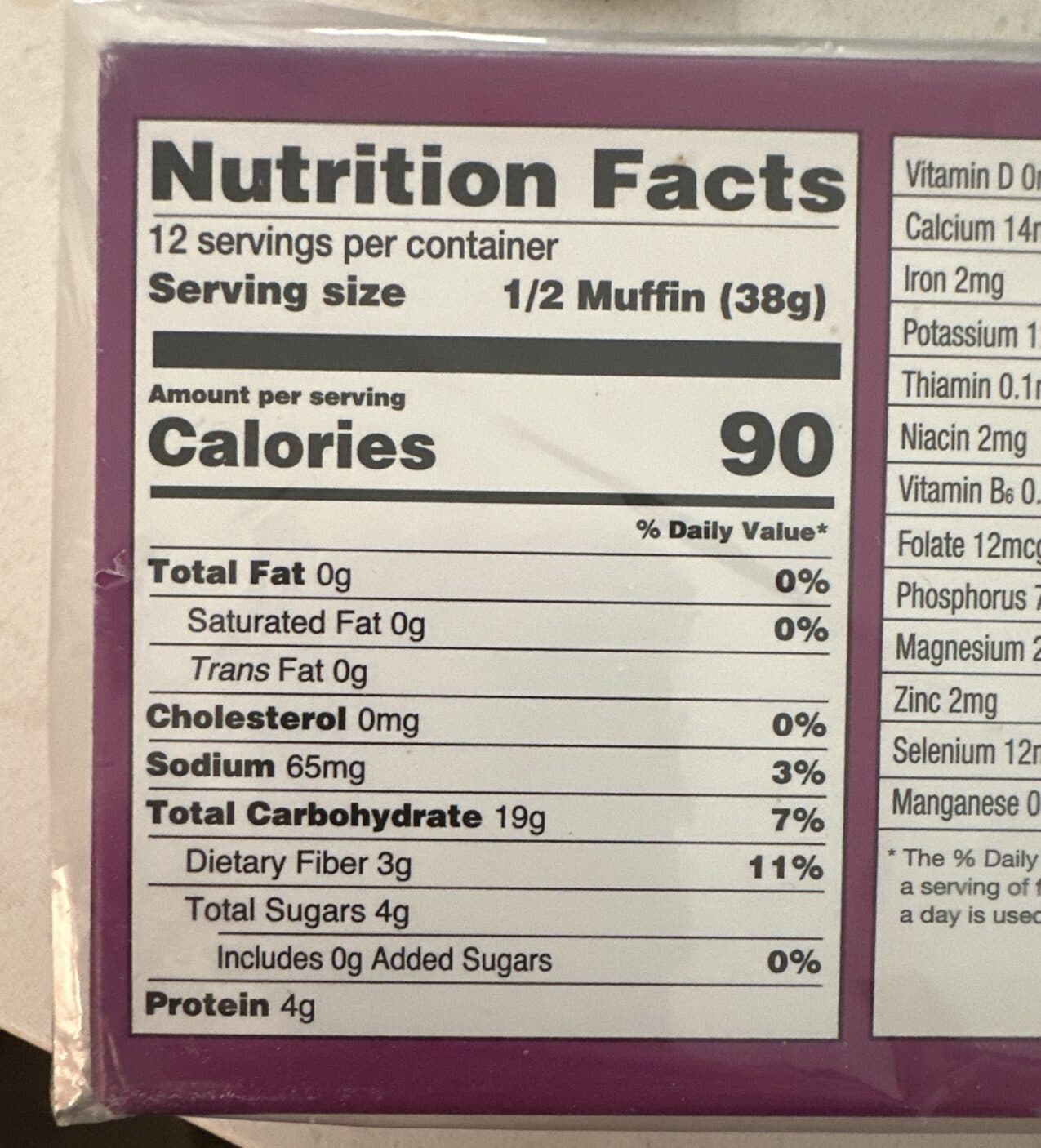 Ezekiel 4:9 English Muffins Cinnamon Raisin packshot