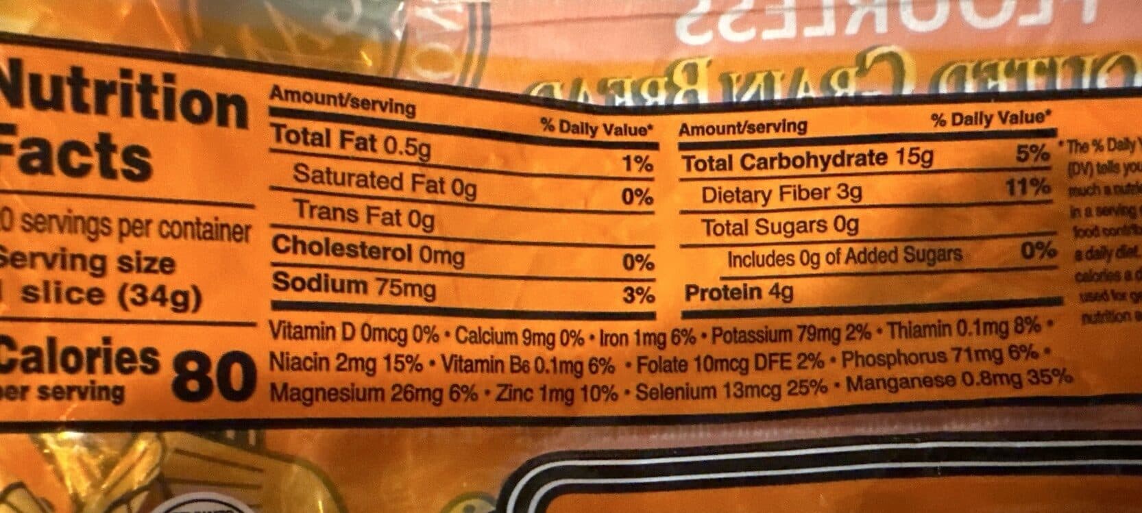 Food For Life Flourless Sprouted Grain Bread Ezekiel 4:9 packshot