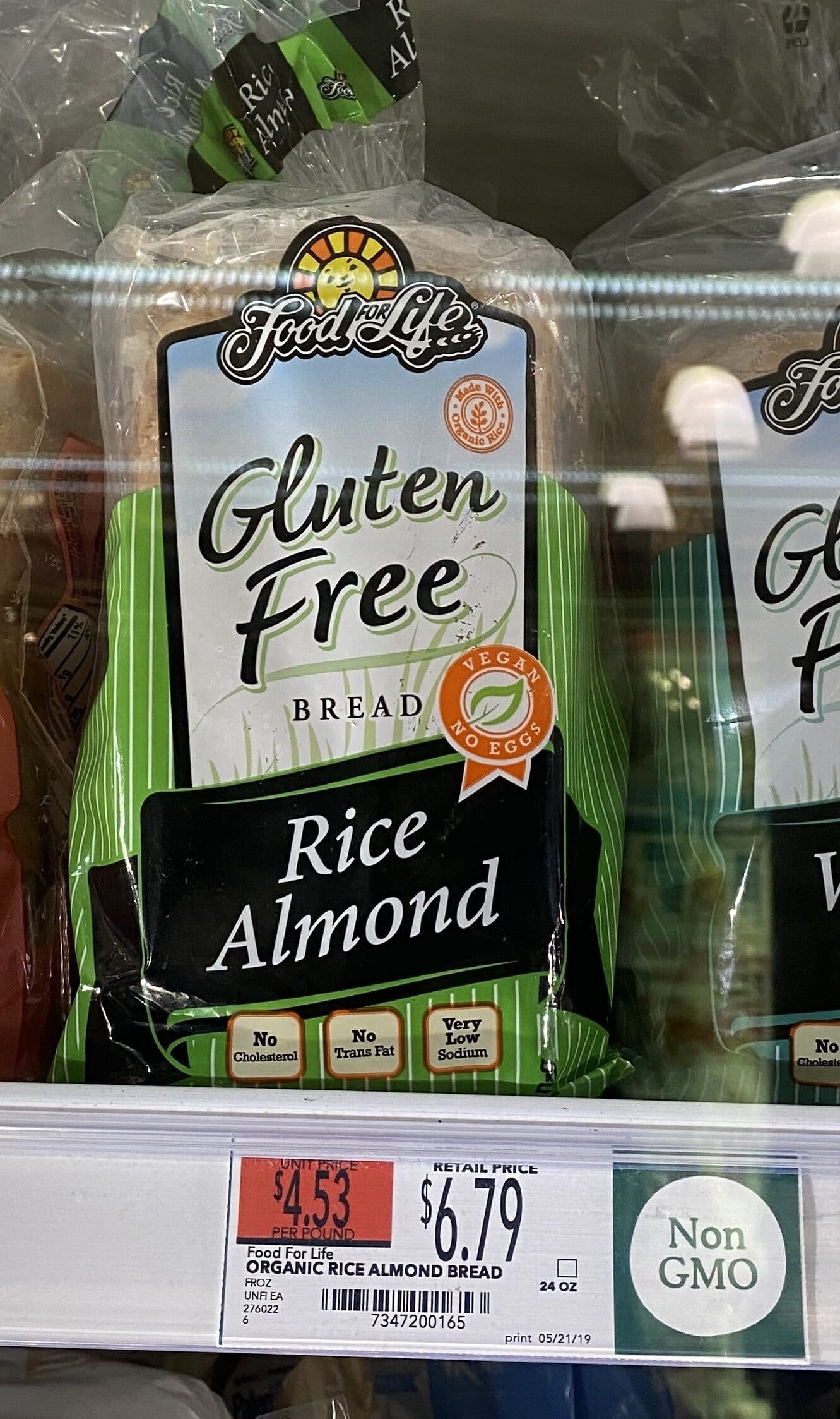 Food For Life Food for life, bread, rice, almond packshot