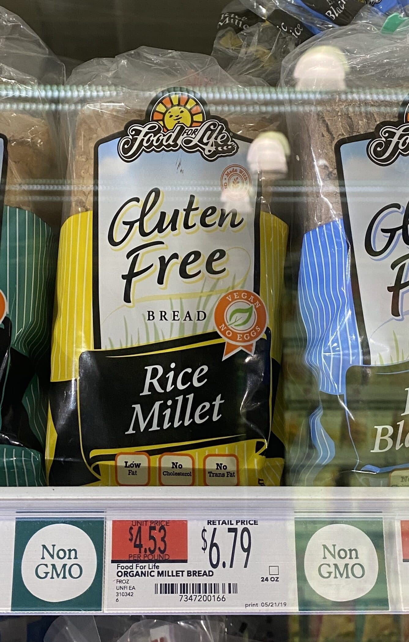 Food For Life Food for life, rice millet bread packshot