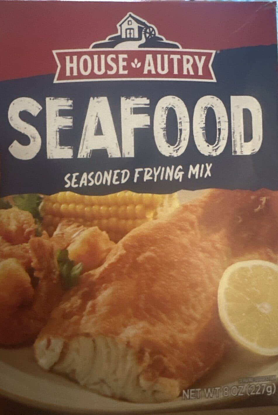 House-Autry Mills Inc. Seafood seasoned breading mix packshot