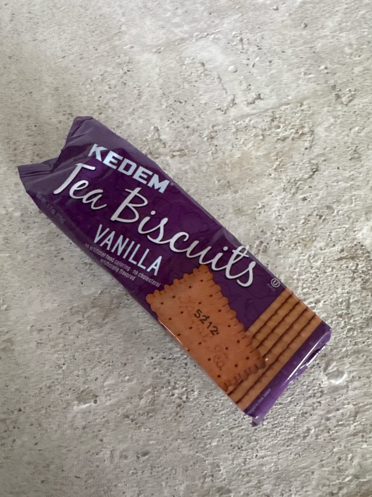 Kedem B tea biscuits vanilla x packshot