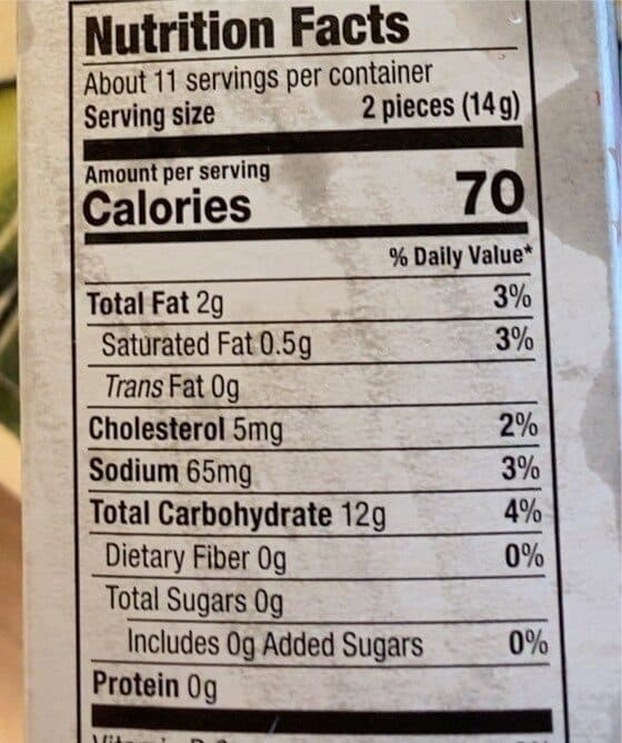 Open Food Facts Flatbread packshot