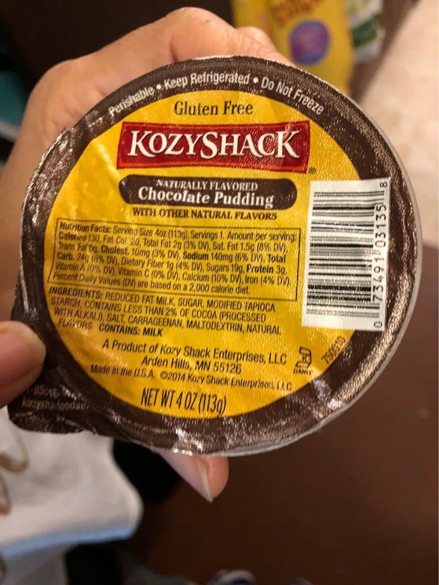 Open Food Facts Chocolate Pudding packshot