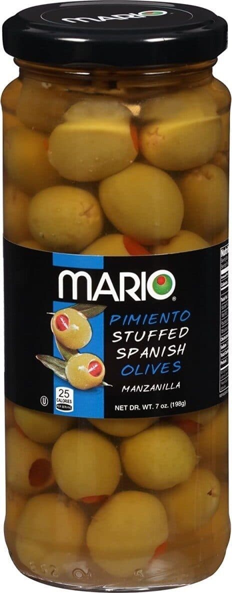 Mario Foods manzanilla stuffed with pimiento packshot