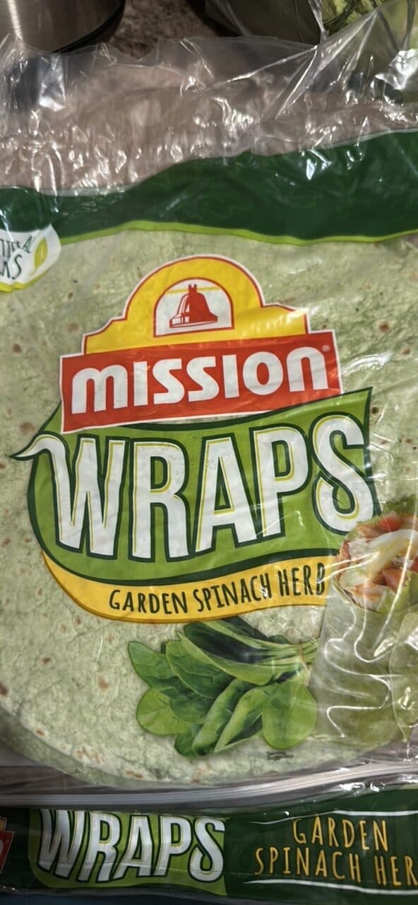 Mission Garden Spinach Herb Wraps packshot
