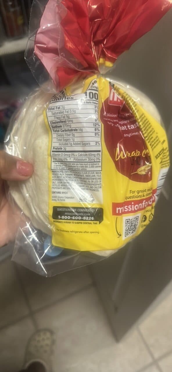 Mission Flour Tortillas Fajita packshot