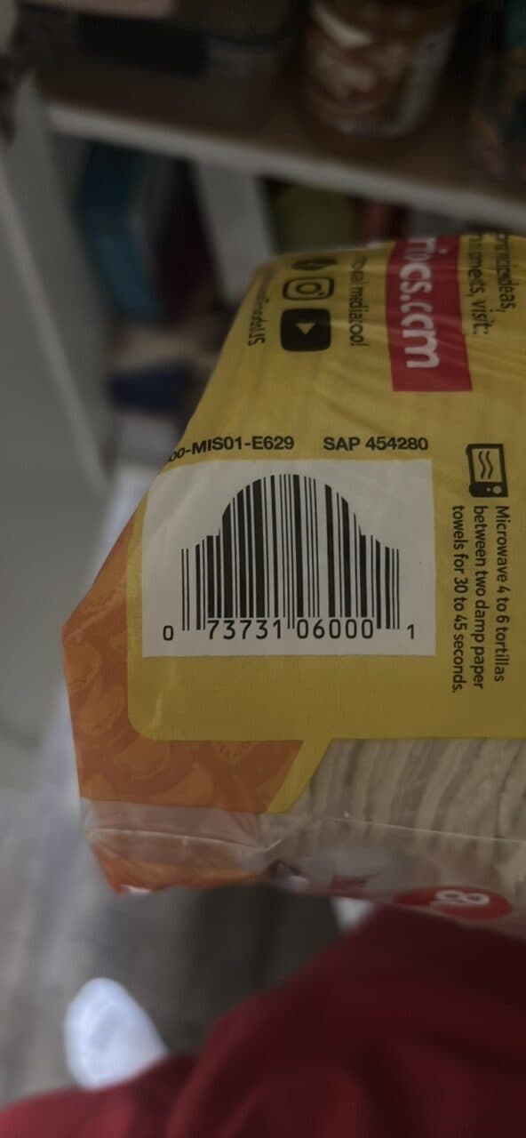 Mission White Corn Tortillas packshot