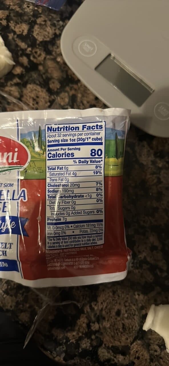 Galbani MOZZARELLA CHEESE packshot