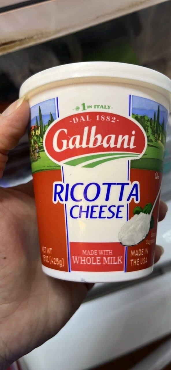 Galbani Ricotta Cheese packshot