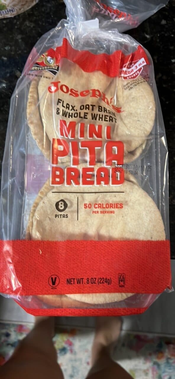 Joseph's Mini Pita Bread packshot