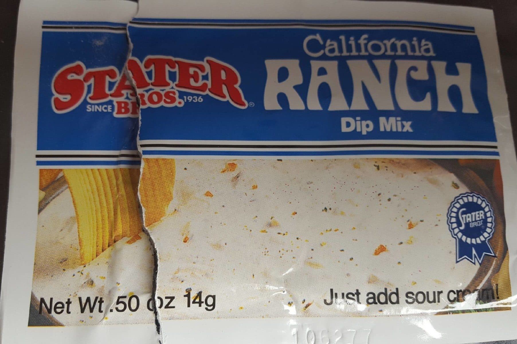 Open Food Facts California ranch Dip Mix packshot