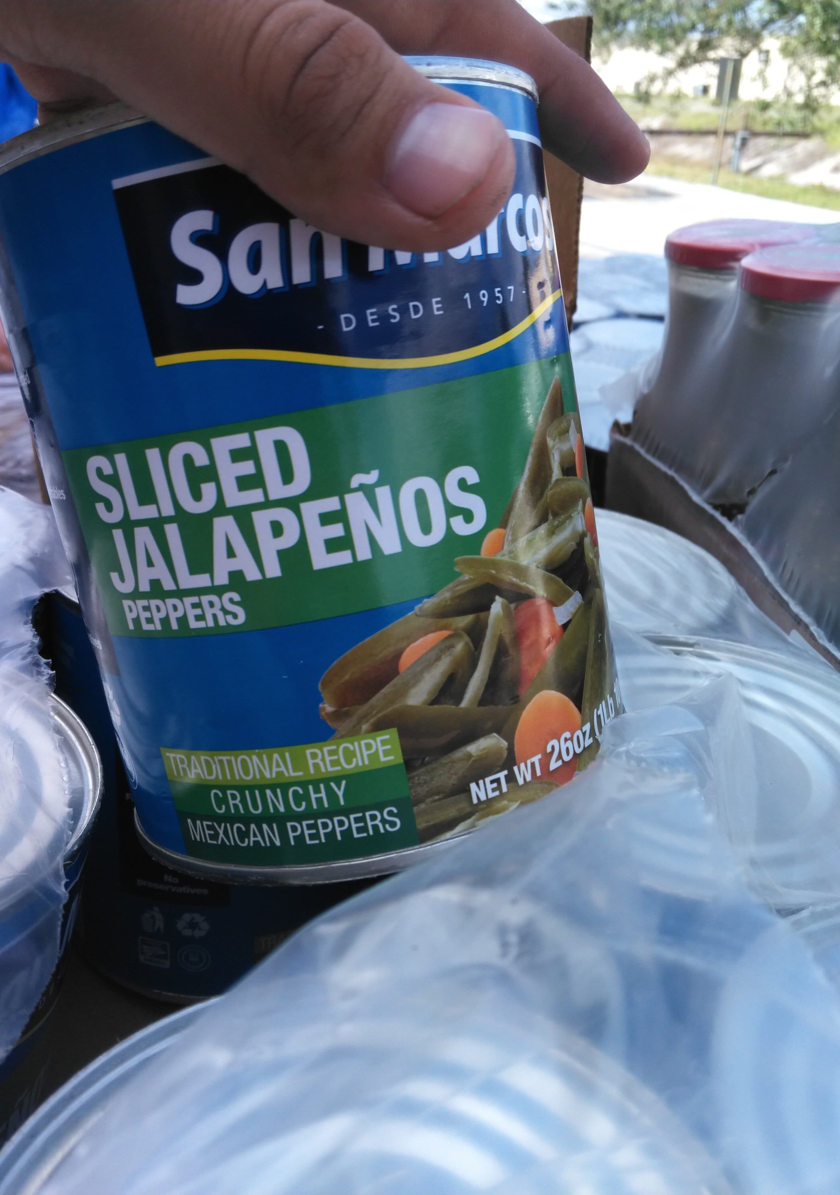 San Marcos Sliced Jalapeno Peppers packshot