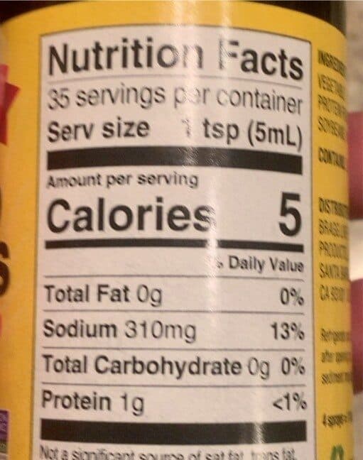 Bragg Liquid aminos packshot