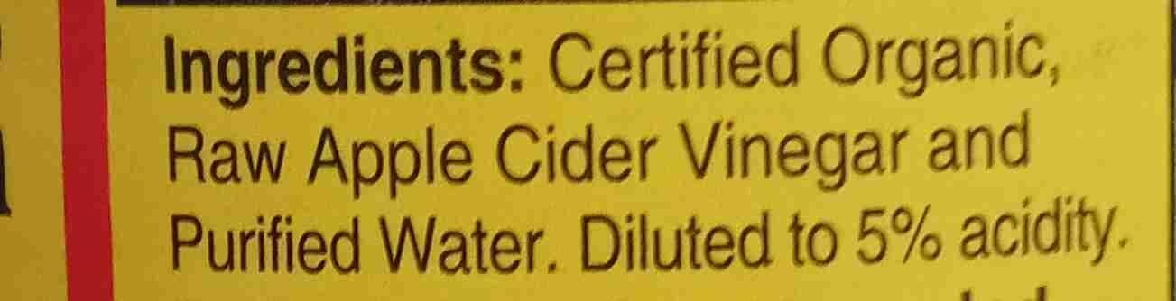 BRAGG APPLE CIDER VINEGAR packshot