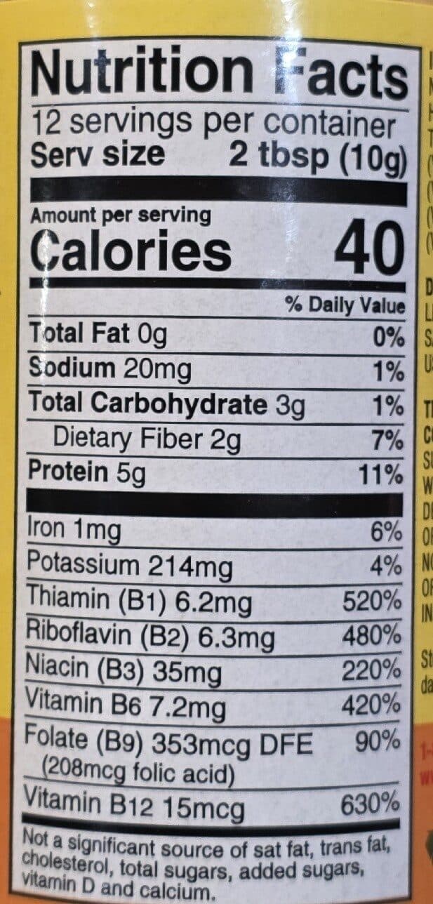Bragg Nutritional Yeast packshot