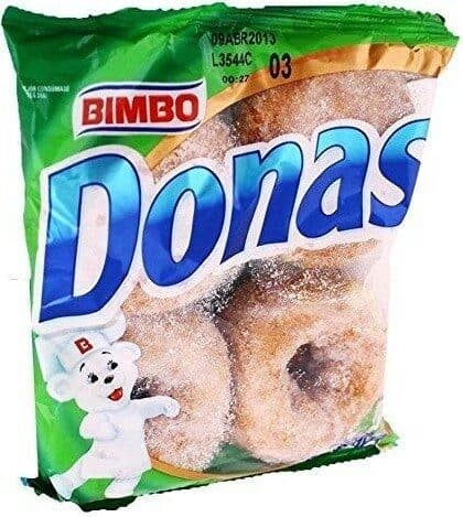 Bimbo Bakeries Usa Inc. Donas Azucaradas packshot