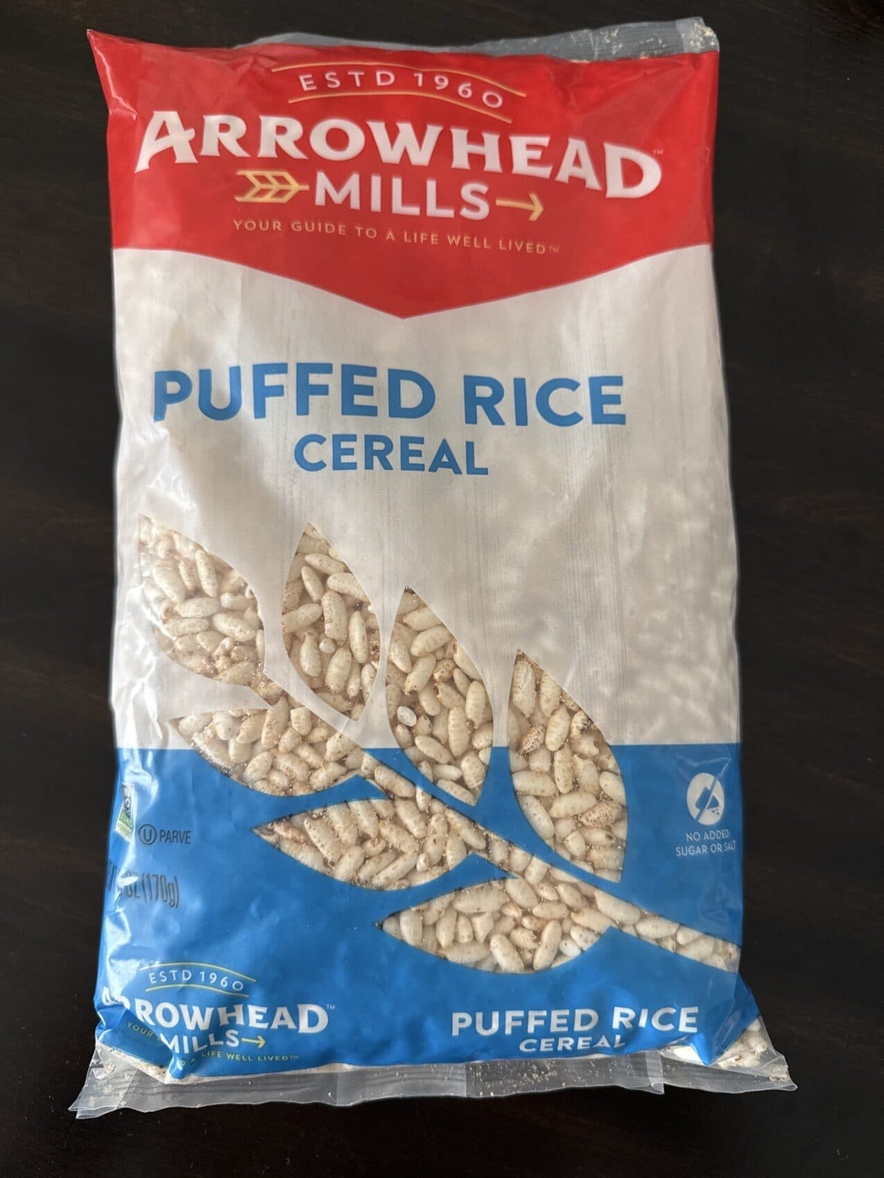 Arrowhead Mills Puffed Rice Cereal packshot