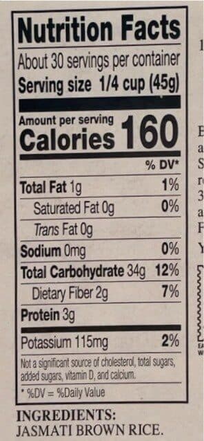 Jasmati Brown Rice packshot