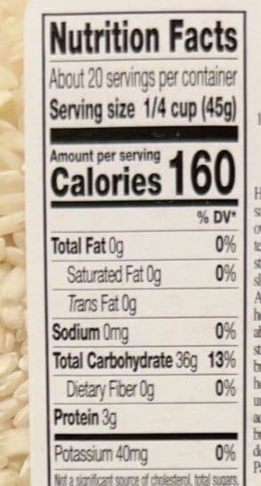 Rice Select Arborio Rice packshot