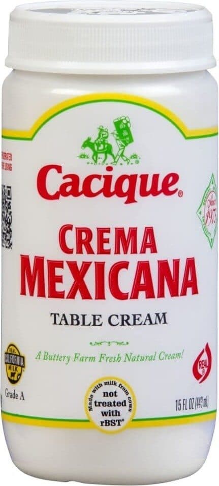 Cacique crema mexicana (table cream) packshot