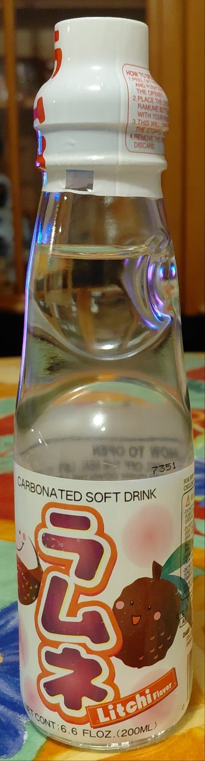 Ramune Limonade Ramune Goût Litchi CTC 200ML Japon packshot