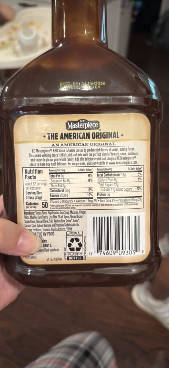 KC Masterpiece BARBECUE SAUCE packshot