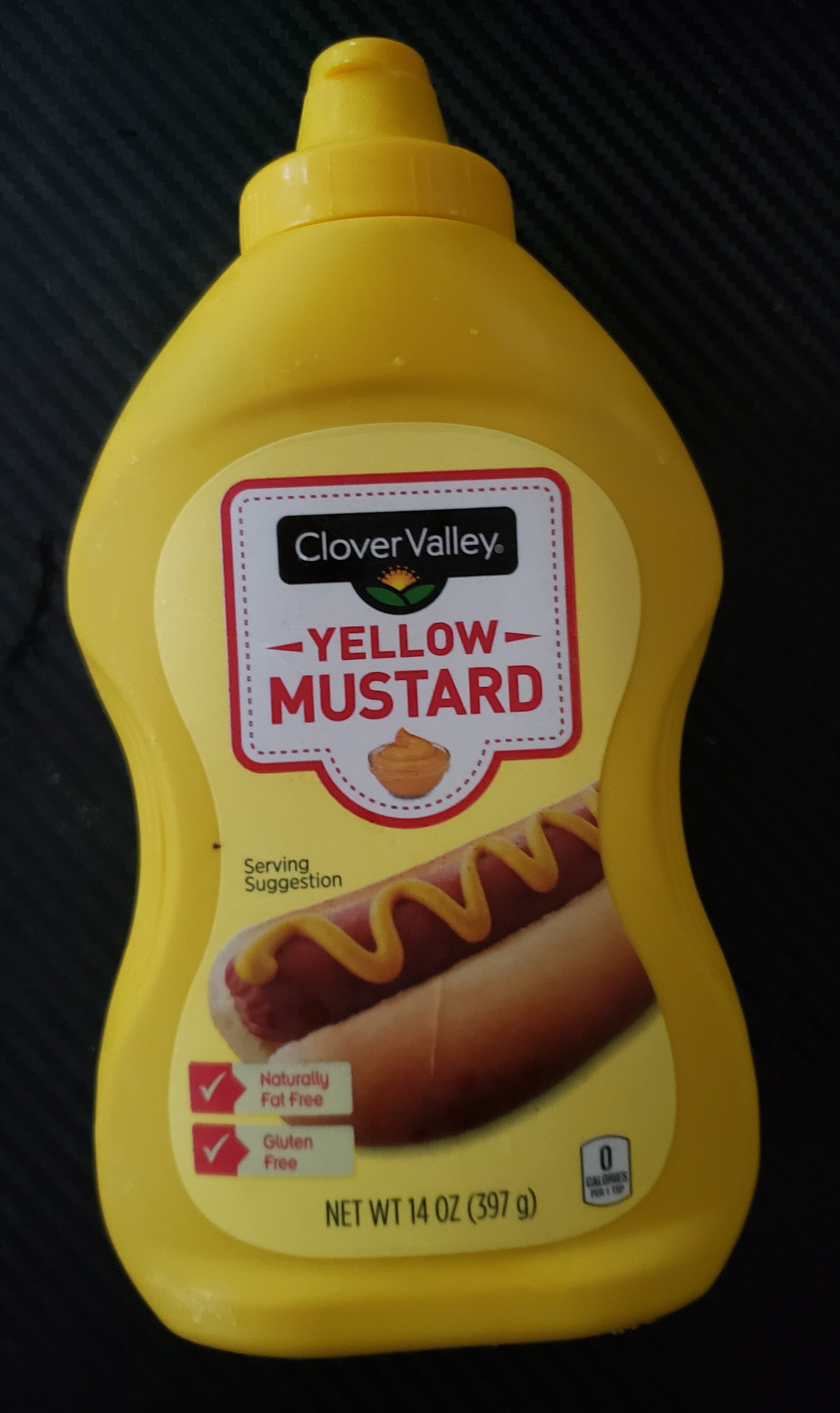 Clover Valley Yellow Mustard packshot