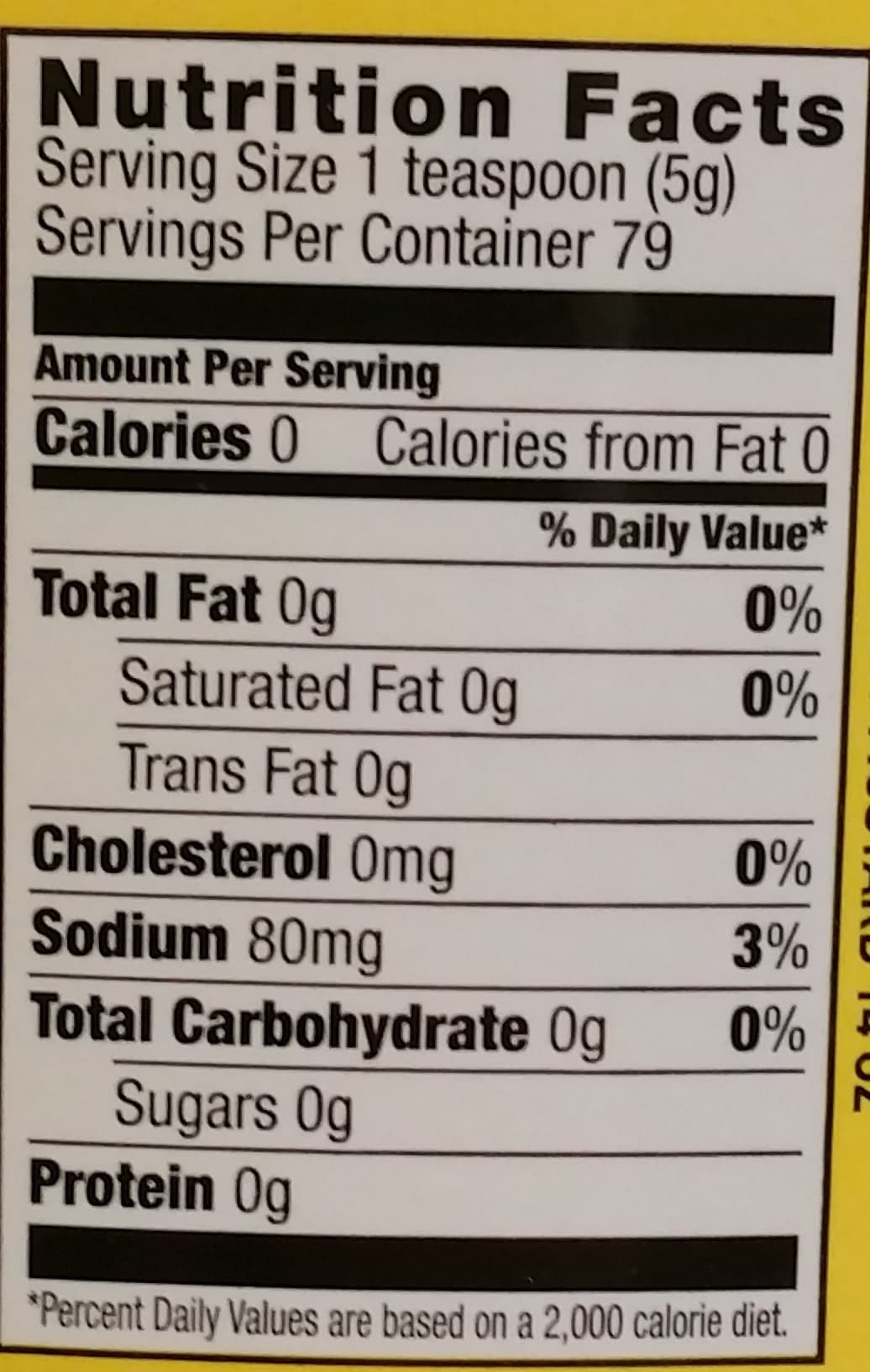 Clover Valley Yellow Mustard packshot