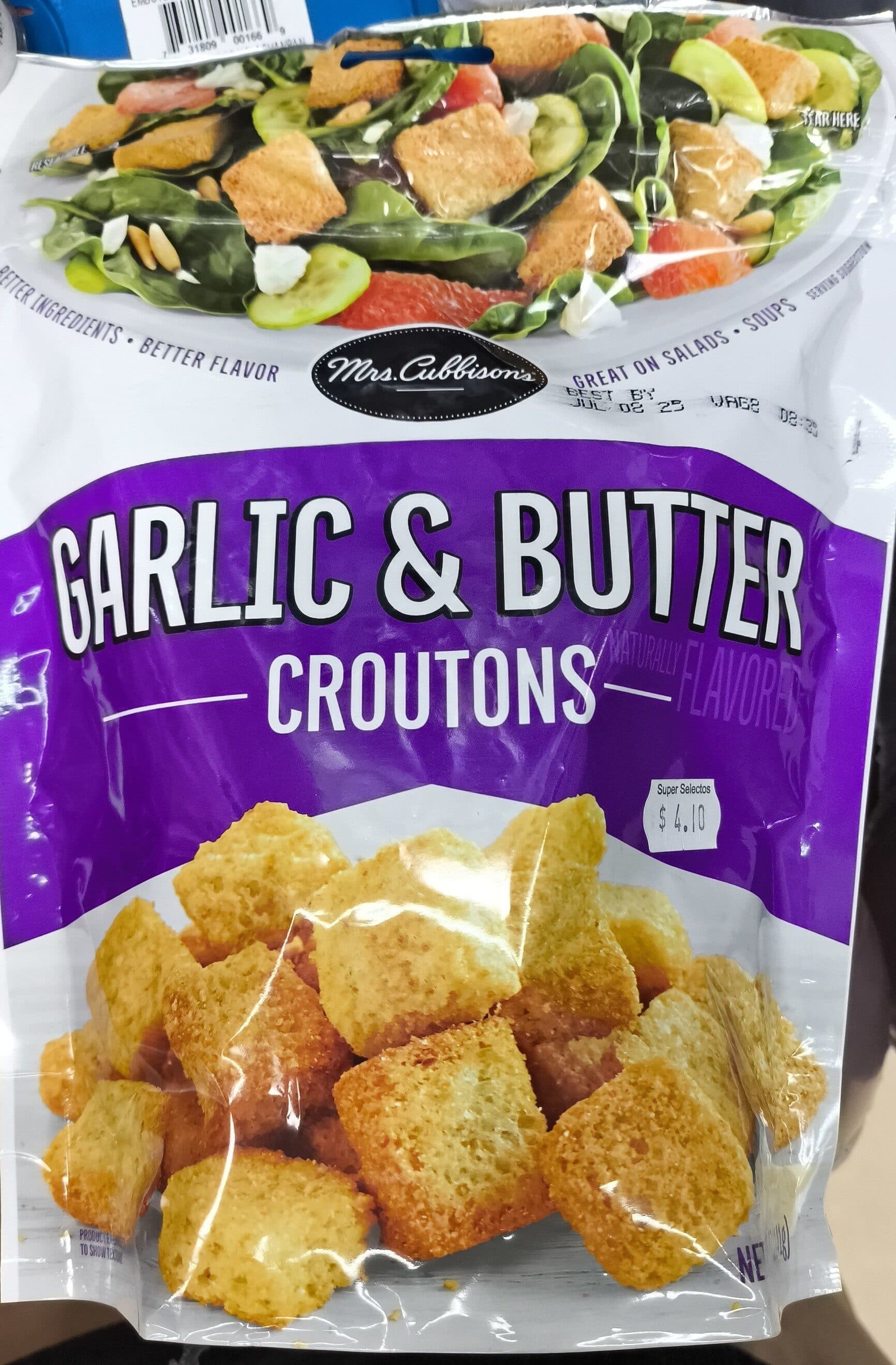Mrs. Cubbison's Croutons packshot