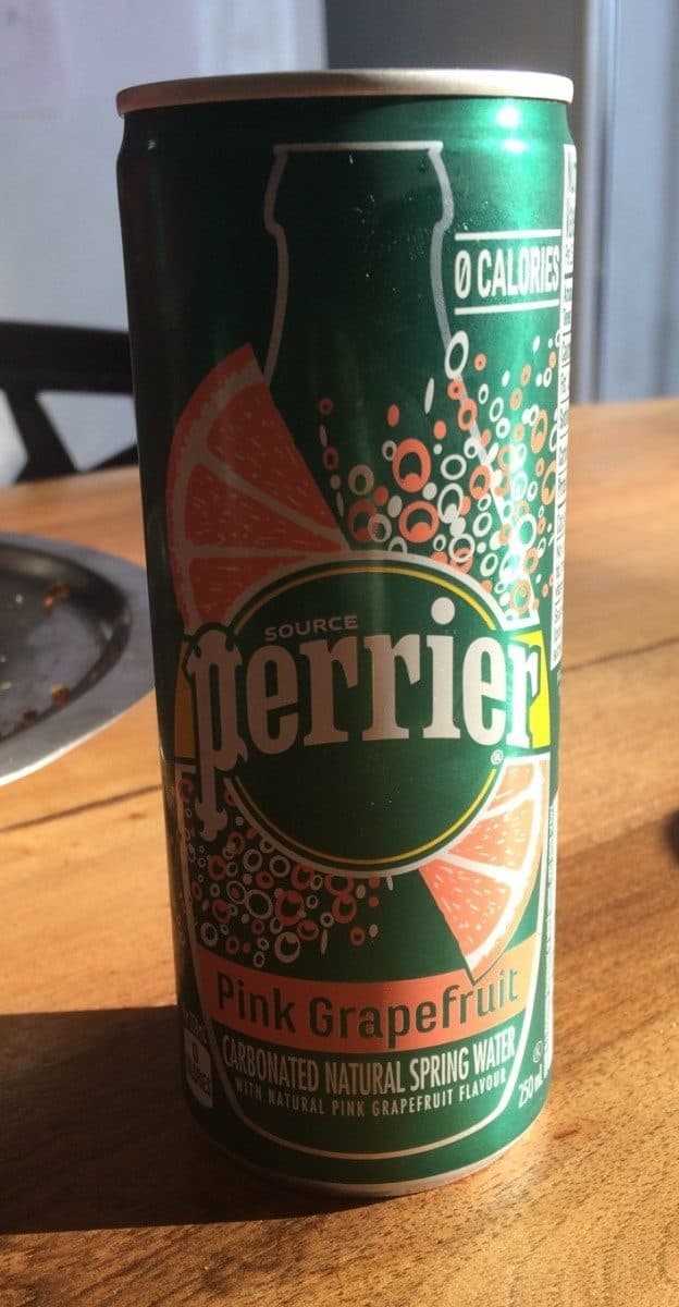 Perrier Xa Perrier Slim Can Pink Grapefruit PR packshot