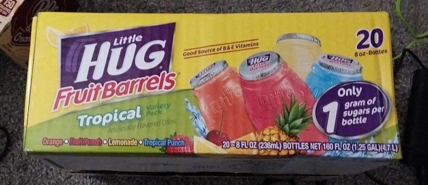 American Beverage Corporation fruit barrels drink packshot