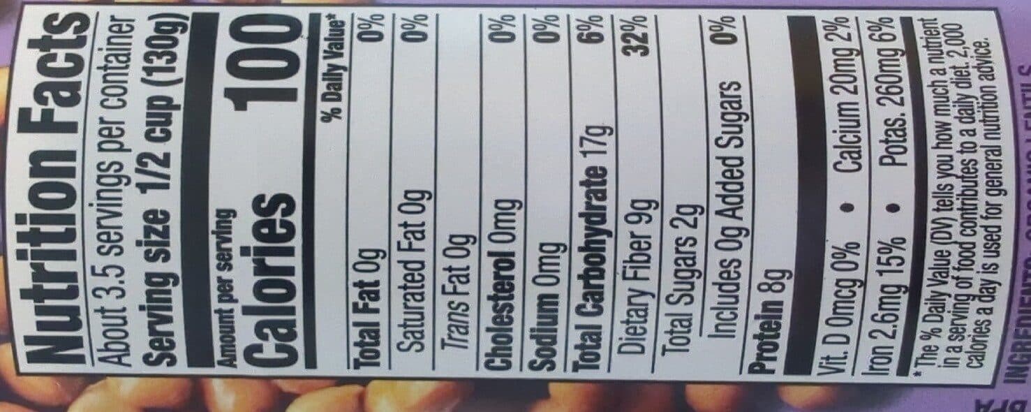 WestBrae Natural Organic Lentil Beans packshot