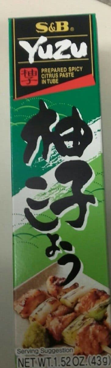 S&B Yuzu Chili Paste packshot