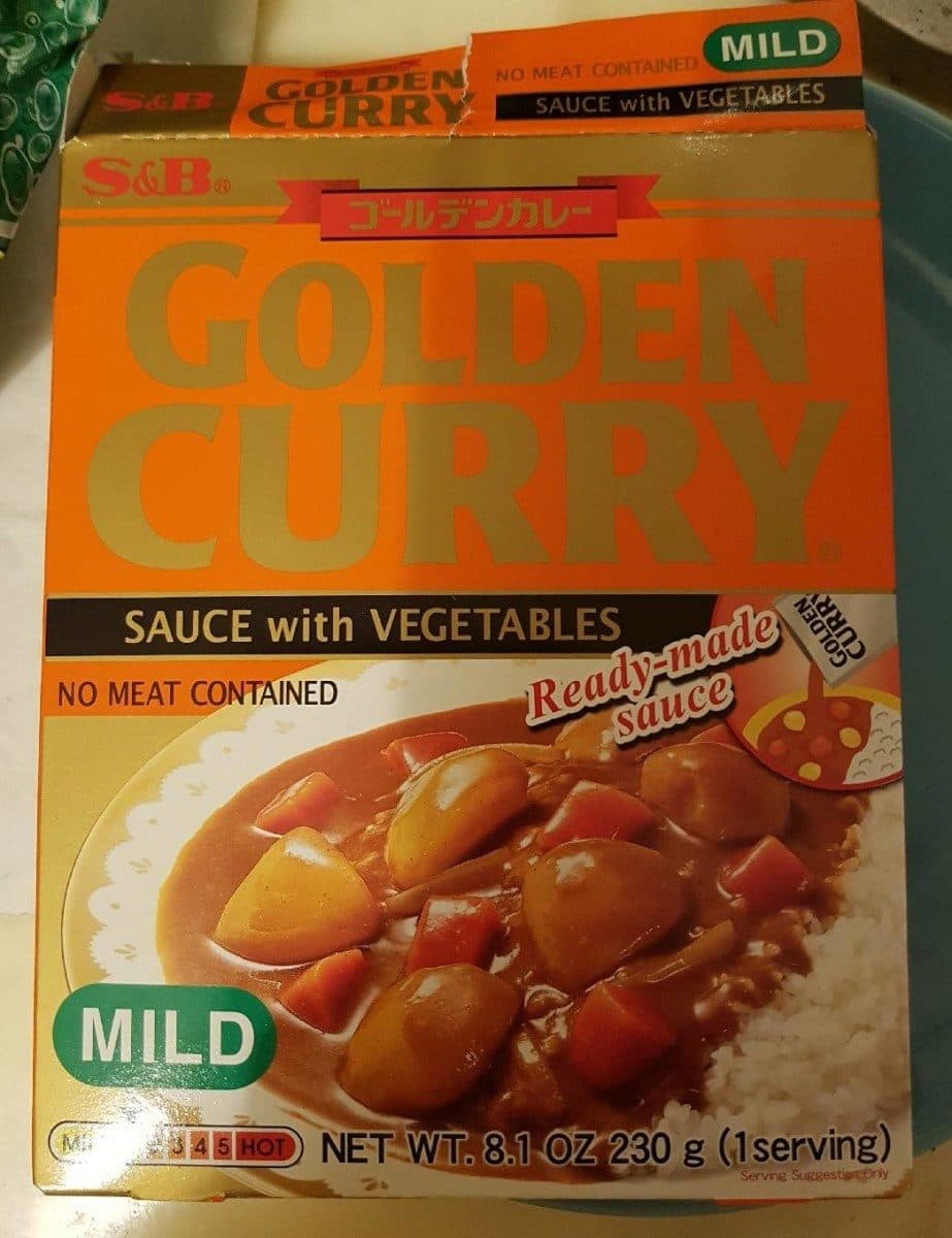 S&B Golden curry mild packshot