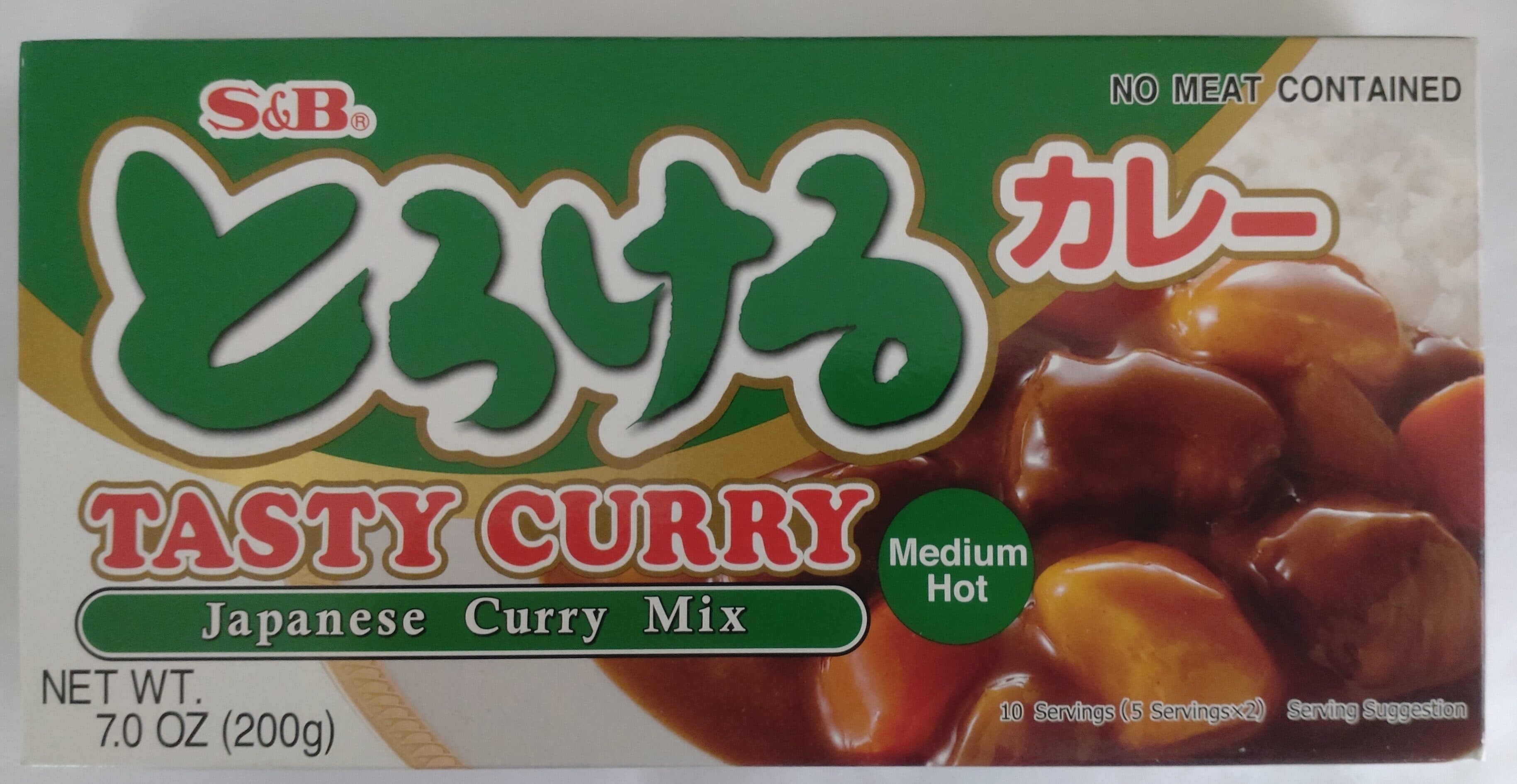 S&B japanischer Curry Mix Medium Hot packshot