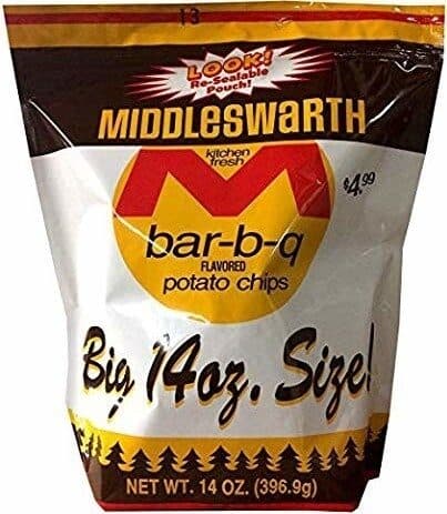Ira M. Middleswarth & Son Inc. Kitchen fresh potato chips barbq flavored big packshot