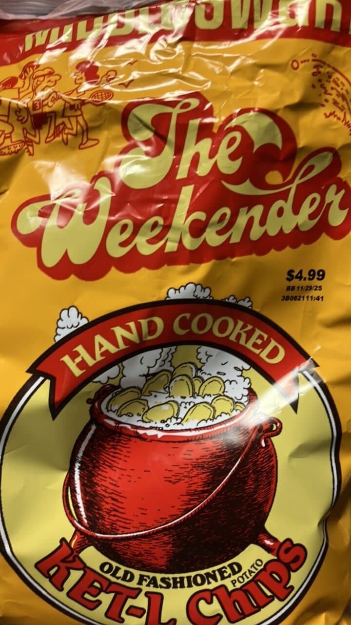 The Weekender The Weekender Hand Cooked Old Fashioned Potato Ret-L Chips packshot