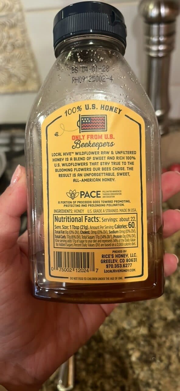 Local Hive Wildflower Honey Blend packshot